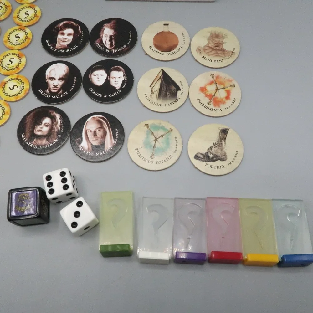 Hasbro Gaming Clue: Wizarding World Harry Potter Mystery Game Replacements Parts
